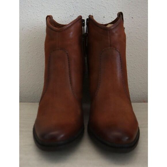 Miz Mooz 580269-101 Women Sz 36 US 5.5-6 Brandy Brown Leather Rico Booties - Picture 2 of 14